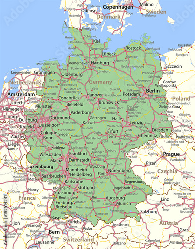 Germany-World-Countries-VectorMap-A