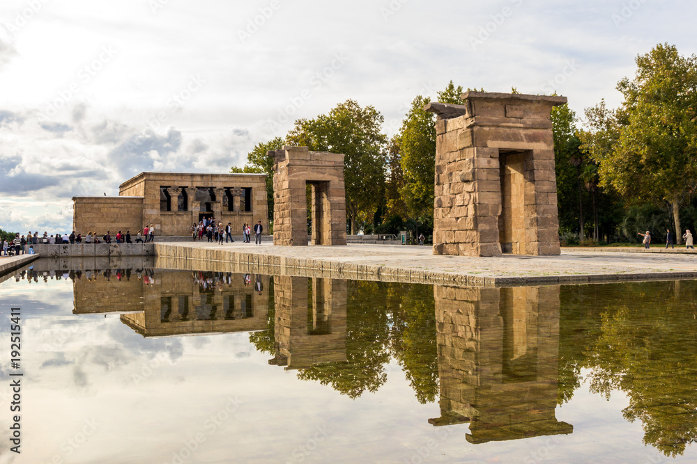 Obraz premium Temple of Debod Madrid Spain