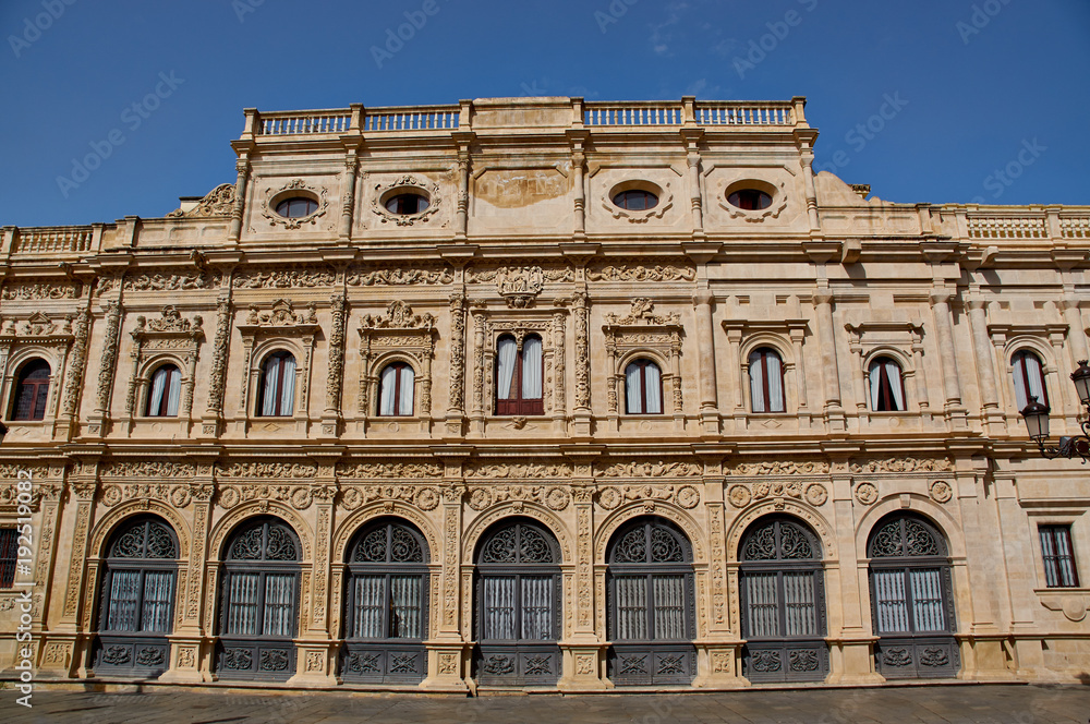 Historic buildings and monuments of Seville, Spain. Ayuntamiento de Sevilla