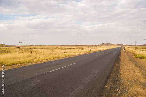 Empty Road Scene