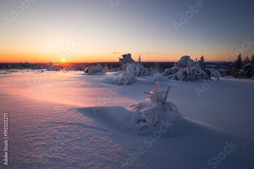 Winterlanschaft im Schwarzwald photo