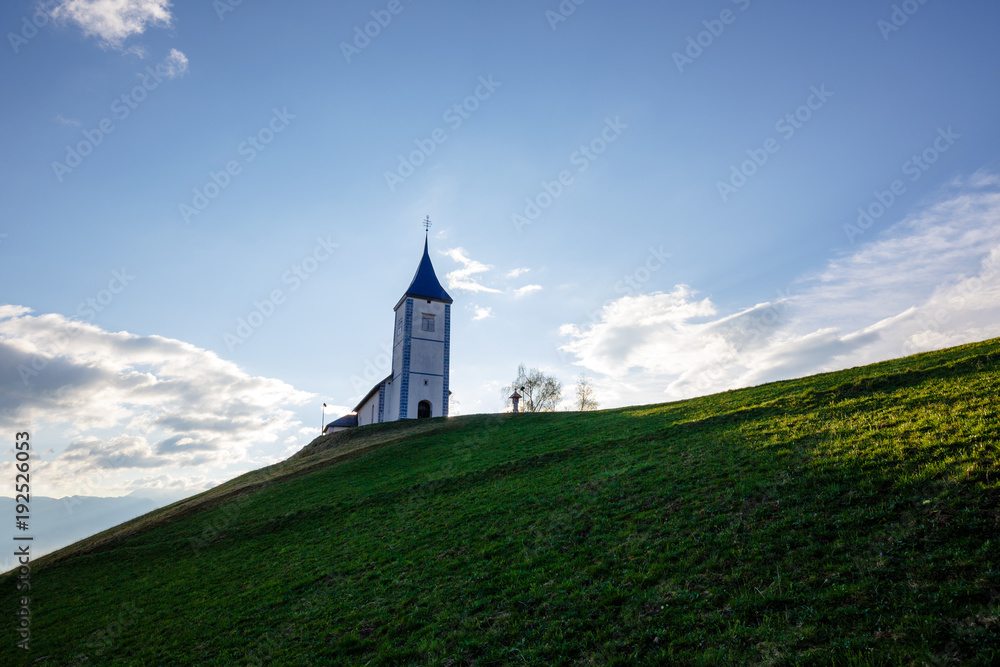 Saint Primoz church, Jamnik, Slovenia Saint Primoz church, Jamnik, Slovenia