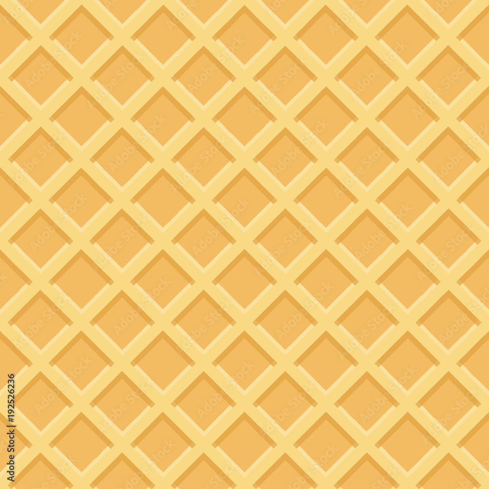 Waffle seamless pattern. Vector Illustration Waffle seamless pattern. Vector Illustration