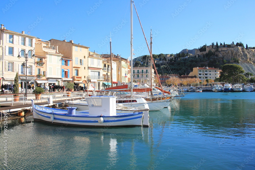 Vieux port de Cassis, Provence-Alpes-Côte d'Azur, France

