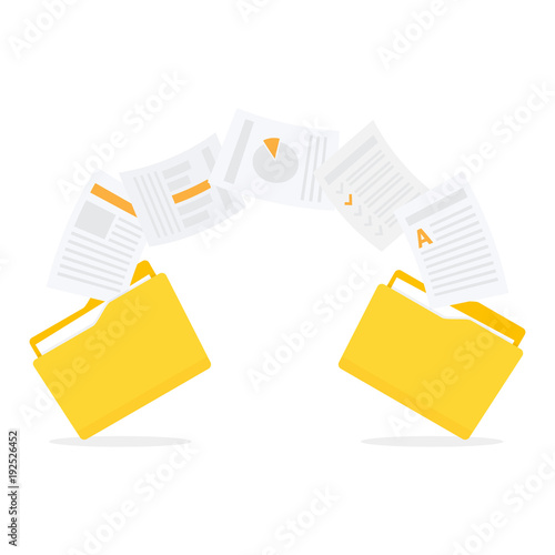 Files transfer. Copy files, data exchange, backup.