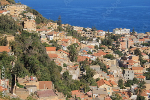 Vue panoramique sur le quartier de Bologhine ex saint Eugène à Alger, Algérie