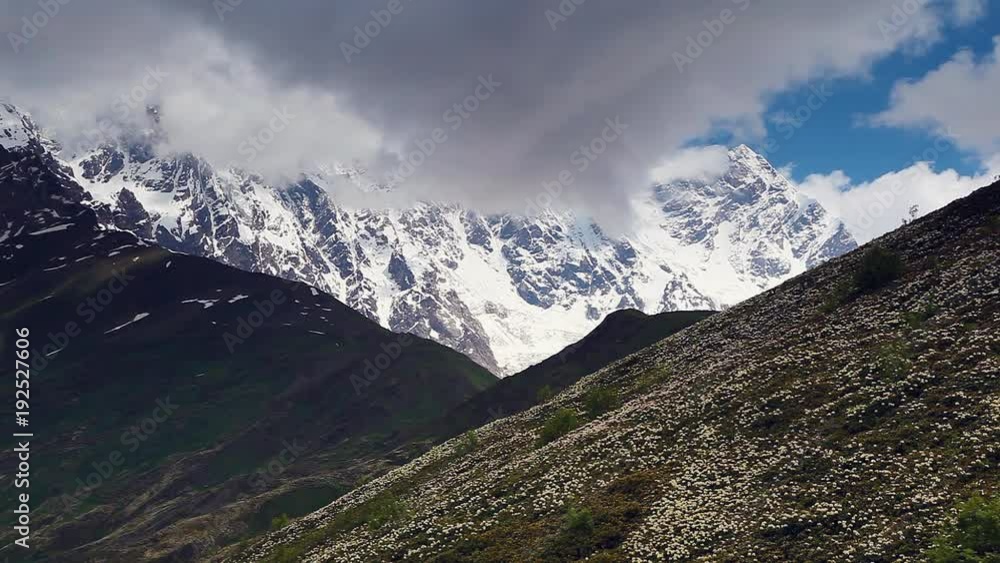 The main Caucasian ridge The main Caucasian ridge