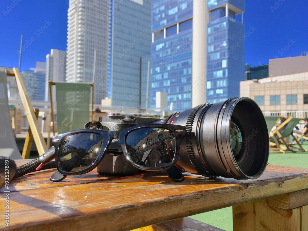 Downtown in Tel Aviv in Israel