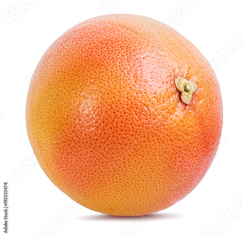 grapefruit isolated on white background