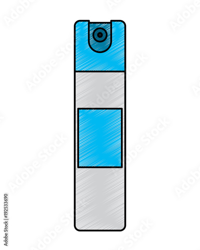 bottle spray air freshener disinfectant clean vector illustration