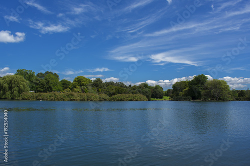 Great Landscape  water  lake  sky  nature  blue  summer  green  forest  clouds  trees  tree  cloud  beauty