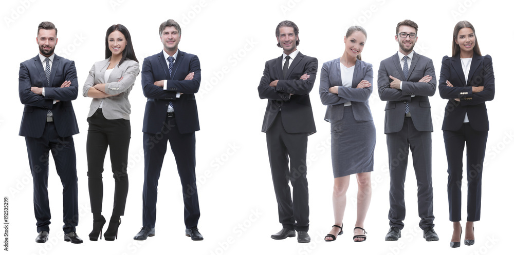 Group of diverse people isolated over white background Group of diverse people isolated over white background