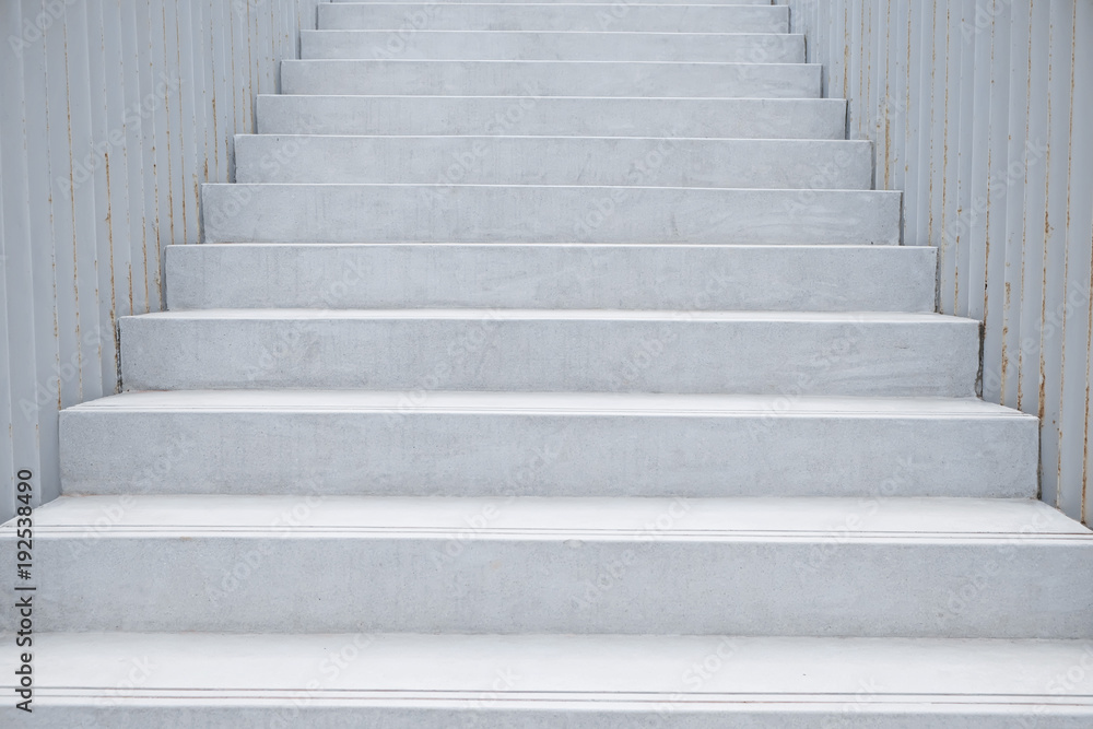 Abstract modern concrete building - stairway composition Abstract modern concrete building - stairway composition
