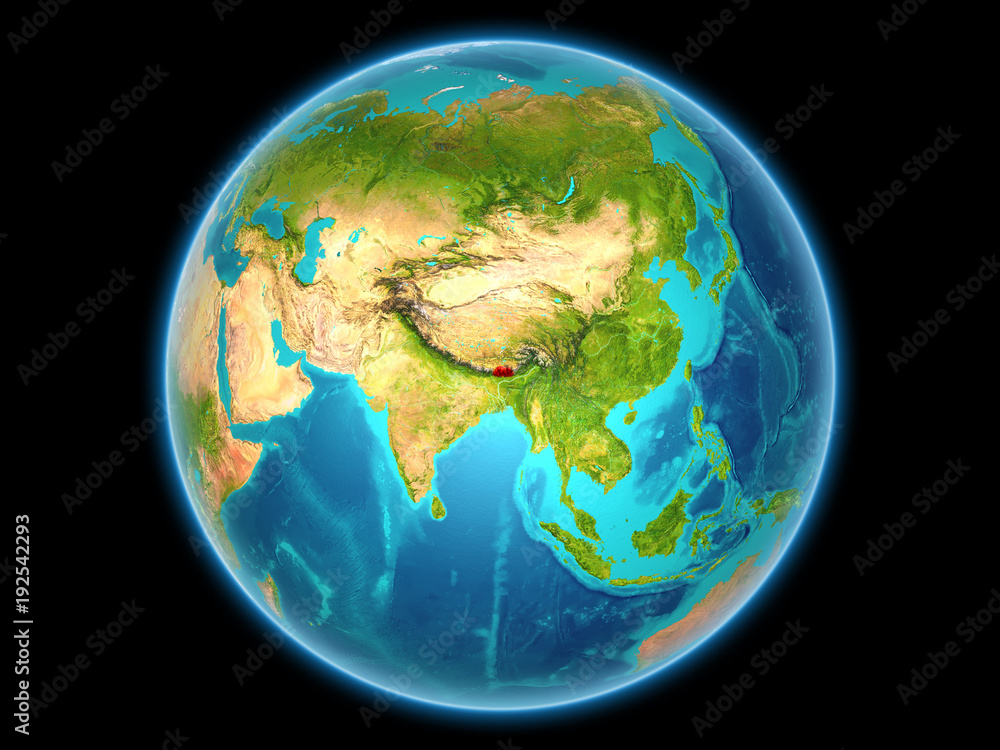 Bhutan on planet Earth Bhutan on planet Earth