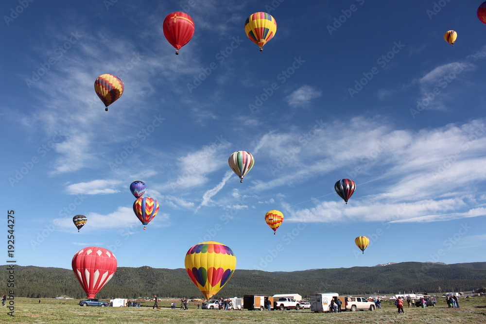 Obraz premium Balloons in the Sky