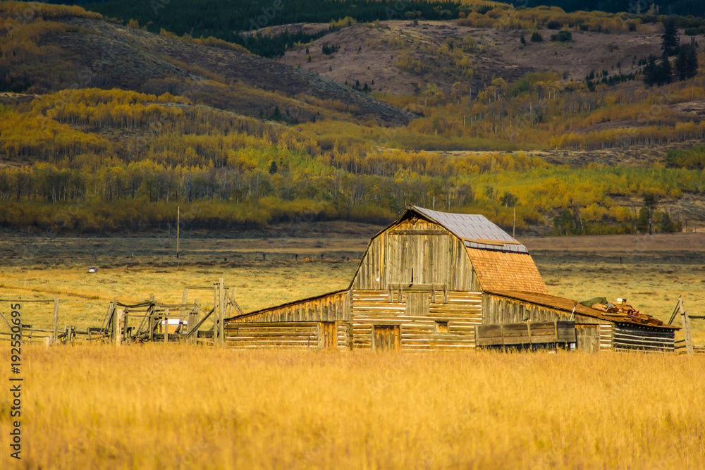 Moulton Barn in Grand Teton National Park Moulton Barn in Grand Teton National Park