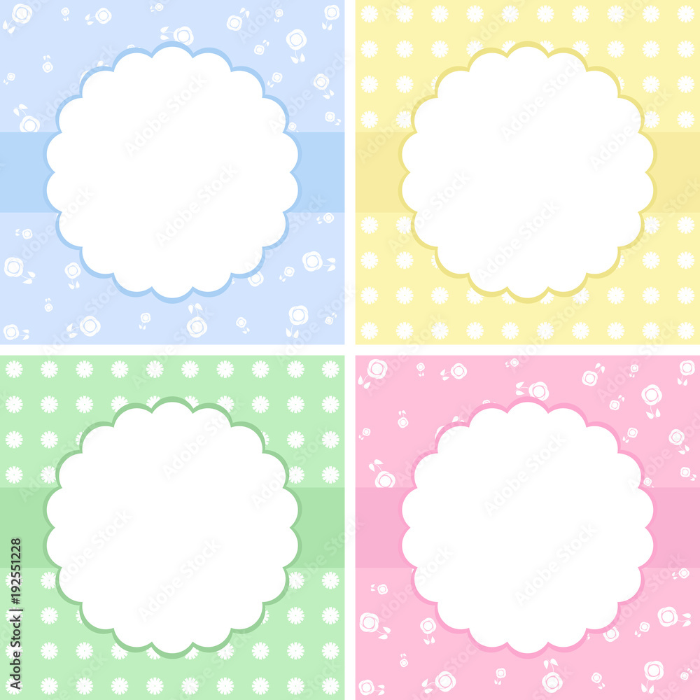 Set of flower wedding ornament concept. Set of flower wedding ornament concept.