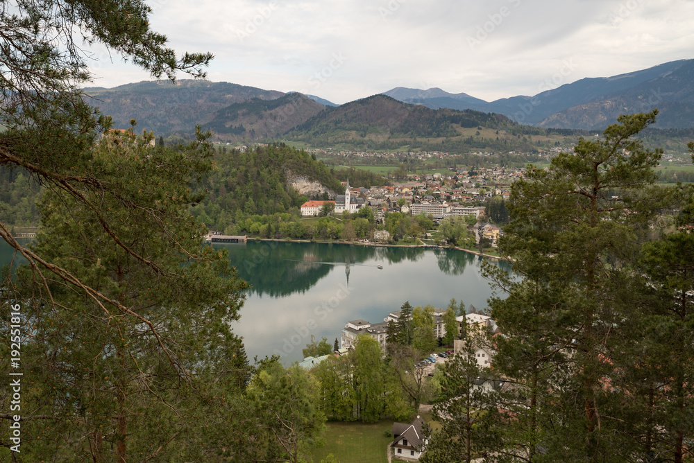 Fototapeta premium lake view