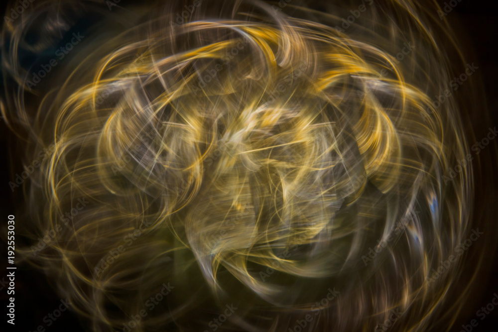 Naklejka premium Strong, creative and unique light painting background