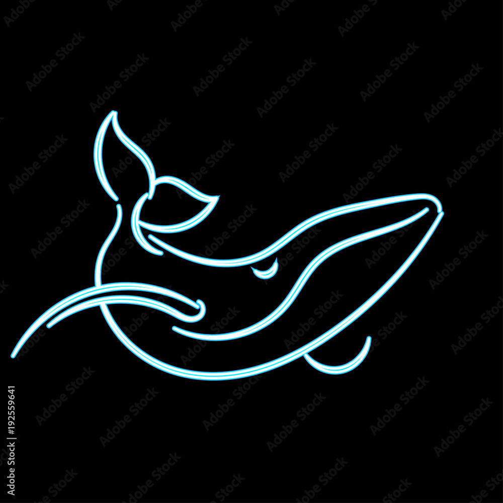 Obraz premium 128 neon