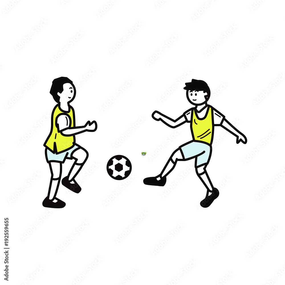 Fototapeta premium サッカー