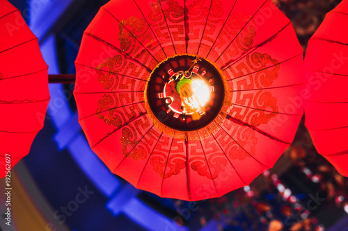 Chinese lanterns, new year festival decor