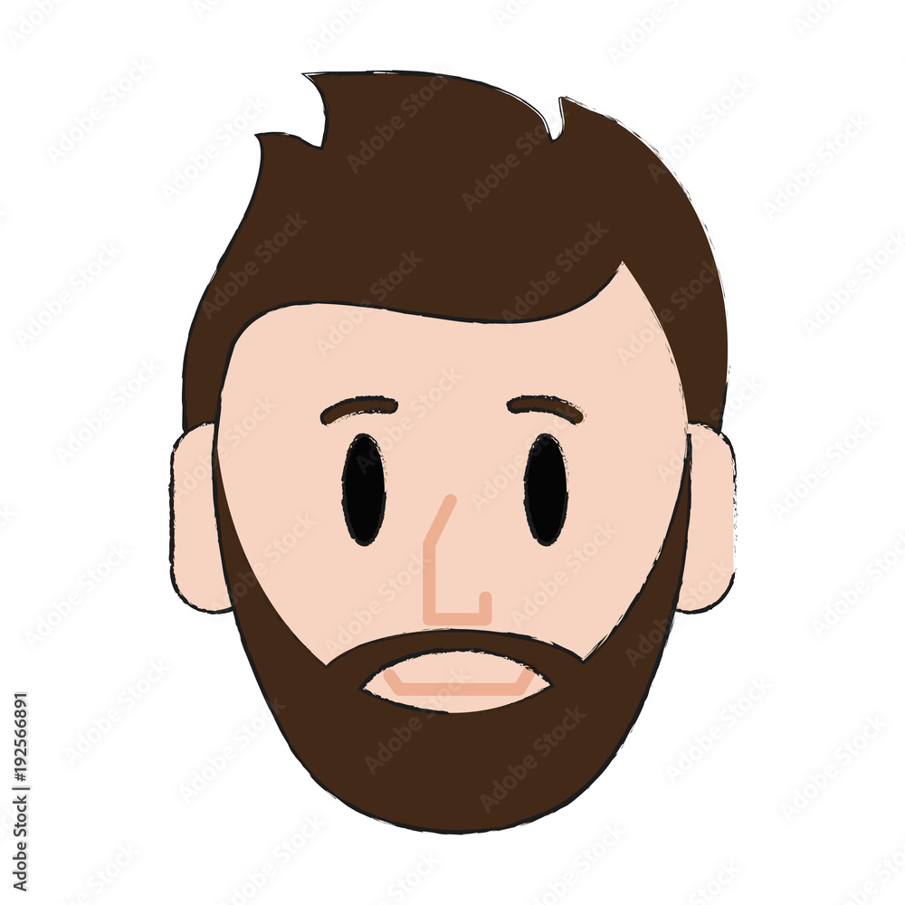 Young man cartoon icon vector illustration graphic design Young man cartoon icon vector illustration graphic design