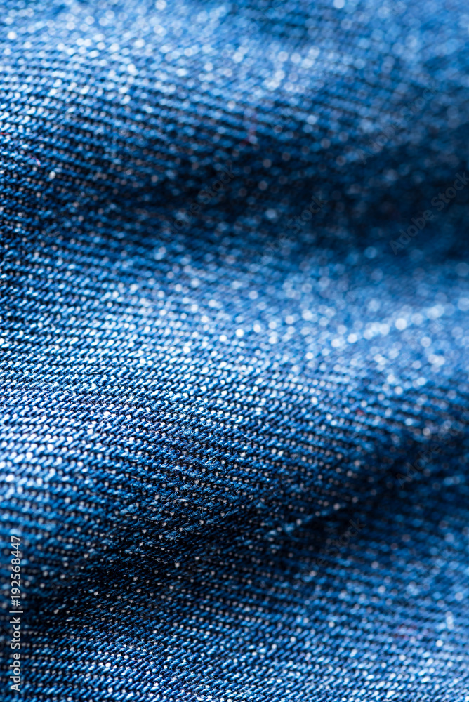 Alte blaue baumwoll Jeans Makro Stock Photo | Adobe Stock