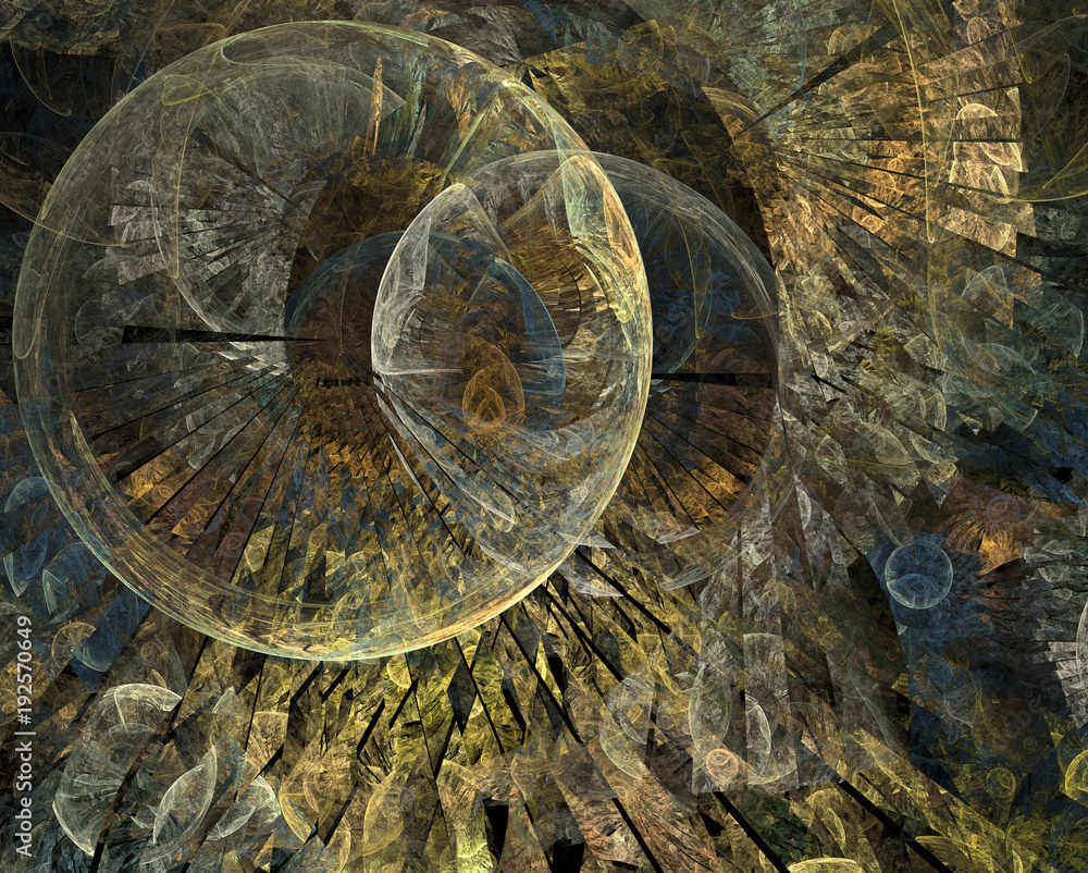 Abstract background. Fractal mosaic Abstract background. Fractal mosaic