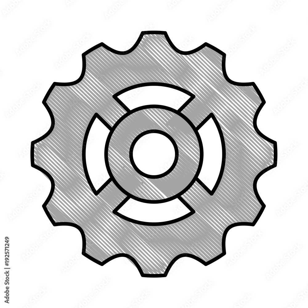 Obraz premium gear wheel icon