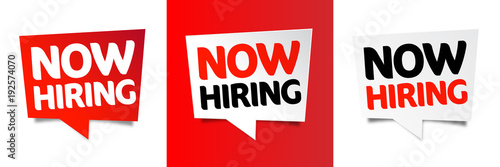 Now hiring !