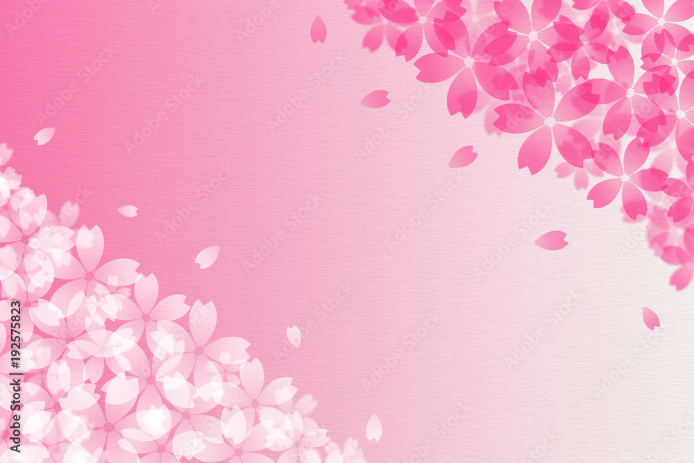 桜 花 春 和紙背景 桜 花 春 和紙背景