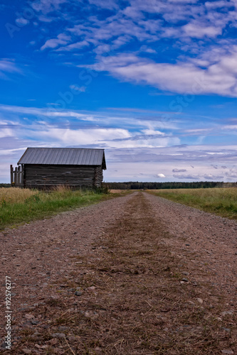 Barn By The Gravel Road