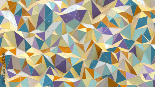 Abstract background with poly