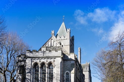 Photography Christ Church Cathedral,landmarks of Dublin Ireland