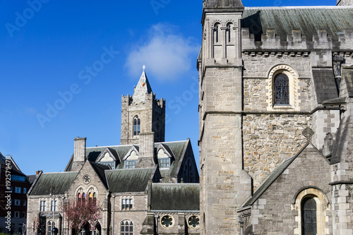 Photography Christ Church Cathedral,landmarks of Dublin Ireland