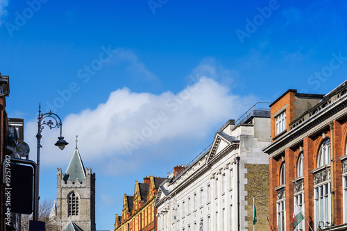 Photography Street view of Dublin city centre