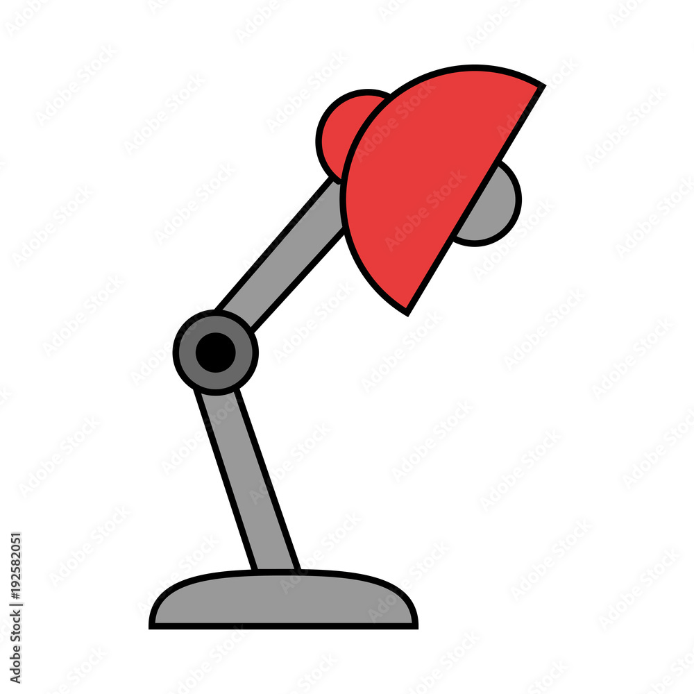 desk lamp isolated icon vector illustration design desk lamp isolated icon vector illustration design