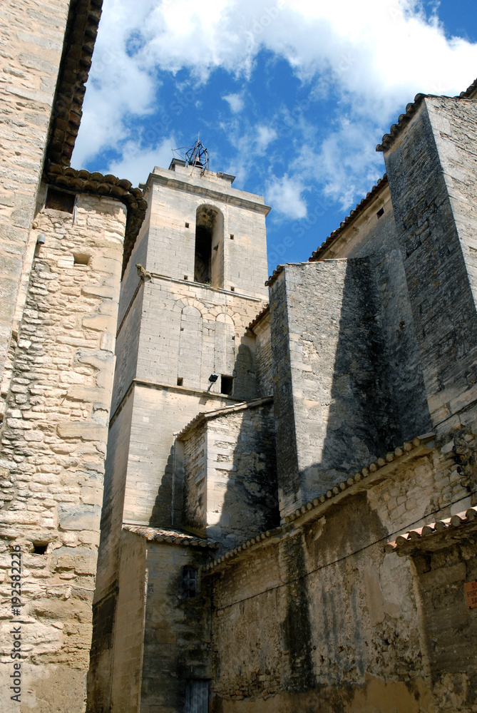 Gordes (Vaucluse), l'église, Luberon, Provence, France