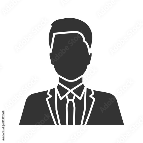 Showman glyph icon