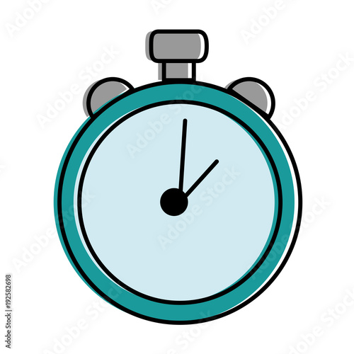 time chronometer isolated icon vector illustration design