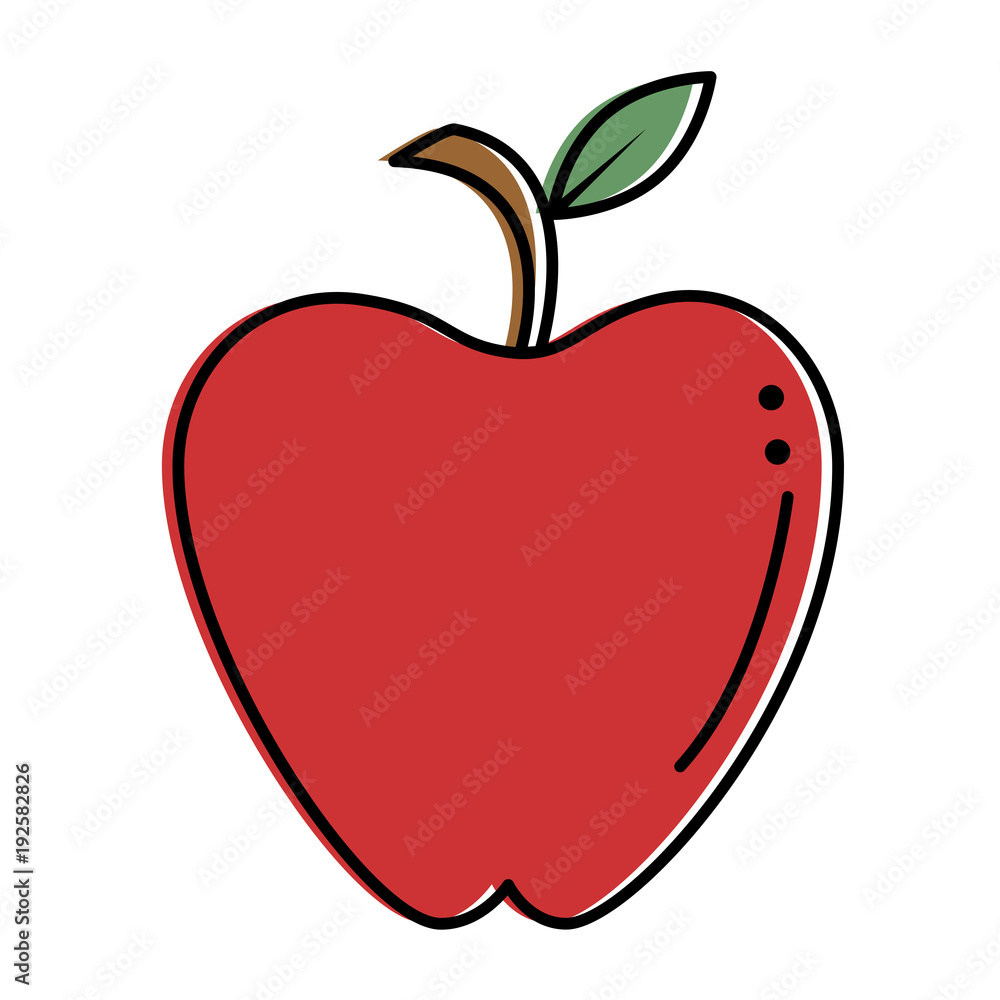 apple fresh fruit icon vector illustration design apple fresh fruit icon vector illustration design