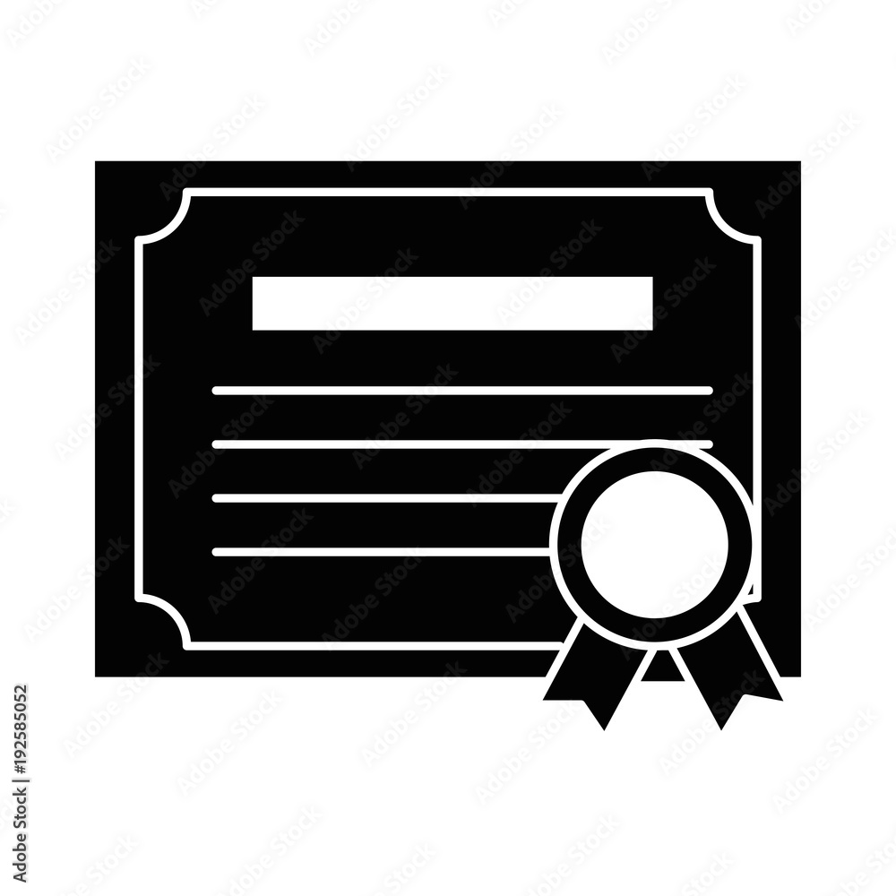 graduation certificate isolated icon vector illustration design graduation certificate isolated icon vector illustration design