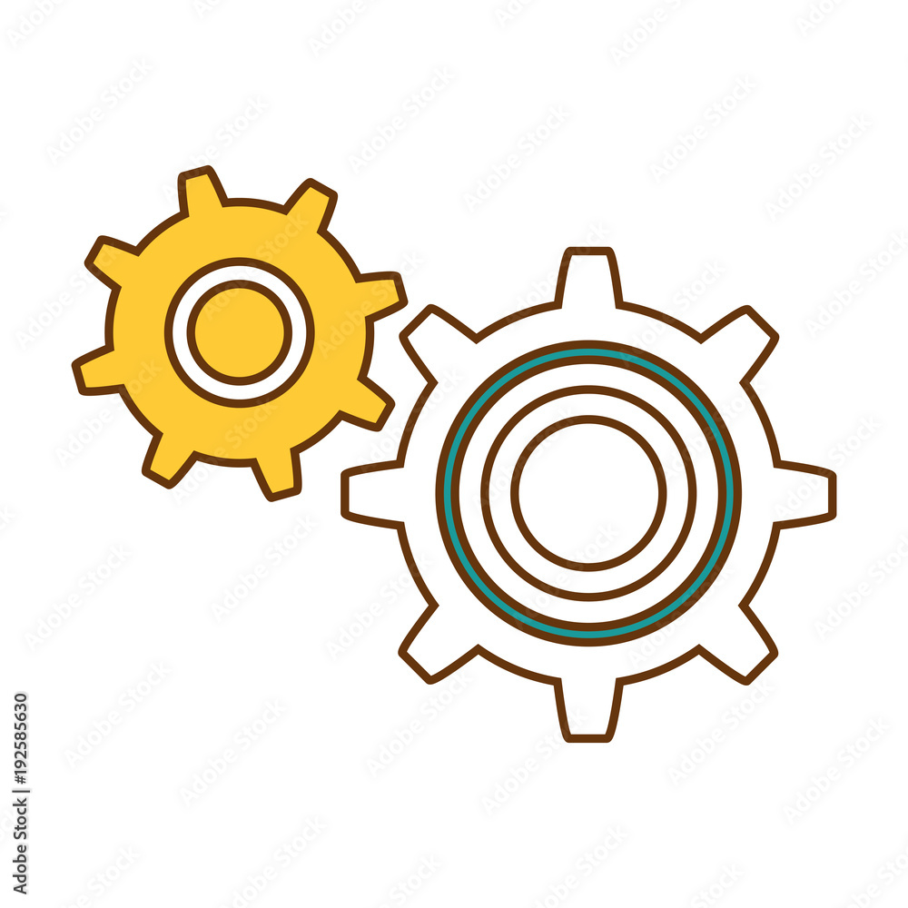 gears machinery isolated icon vector illustration design gears machinery isolated icon vector illustration design