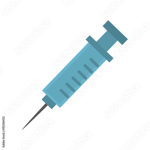 Medical syringe isolated icon vector illustration graphic design