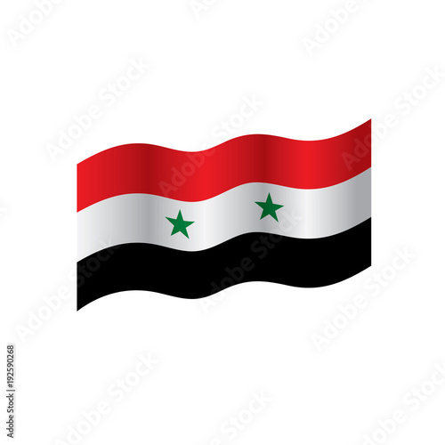 Free Download Syria flag, vector illustration - GFXLoad