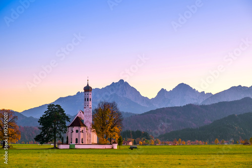 St. Coloman Church in Bavaria, Germany