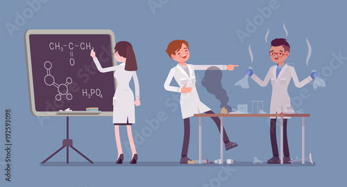 Students fooling around