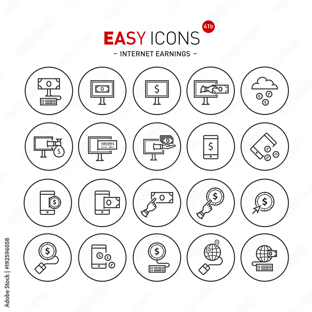 Easy icons 41b Internet earnings Easy icons 41b Internet earnings