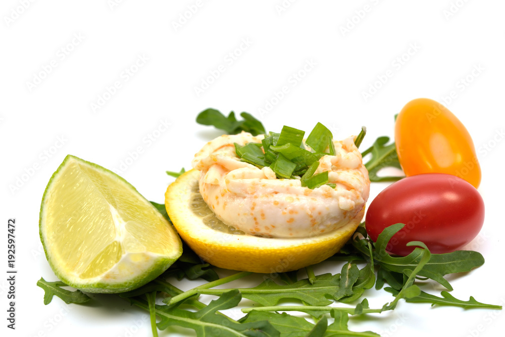 Sandwich with Fish Roe Salad Sandwich with Fish Roe Salad
